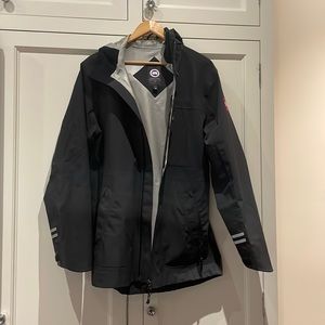 Men’s Canada Goose raincoat.